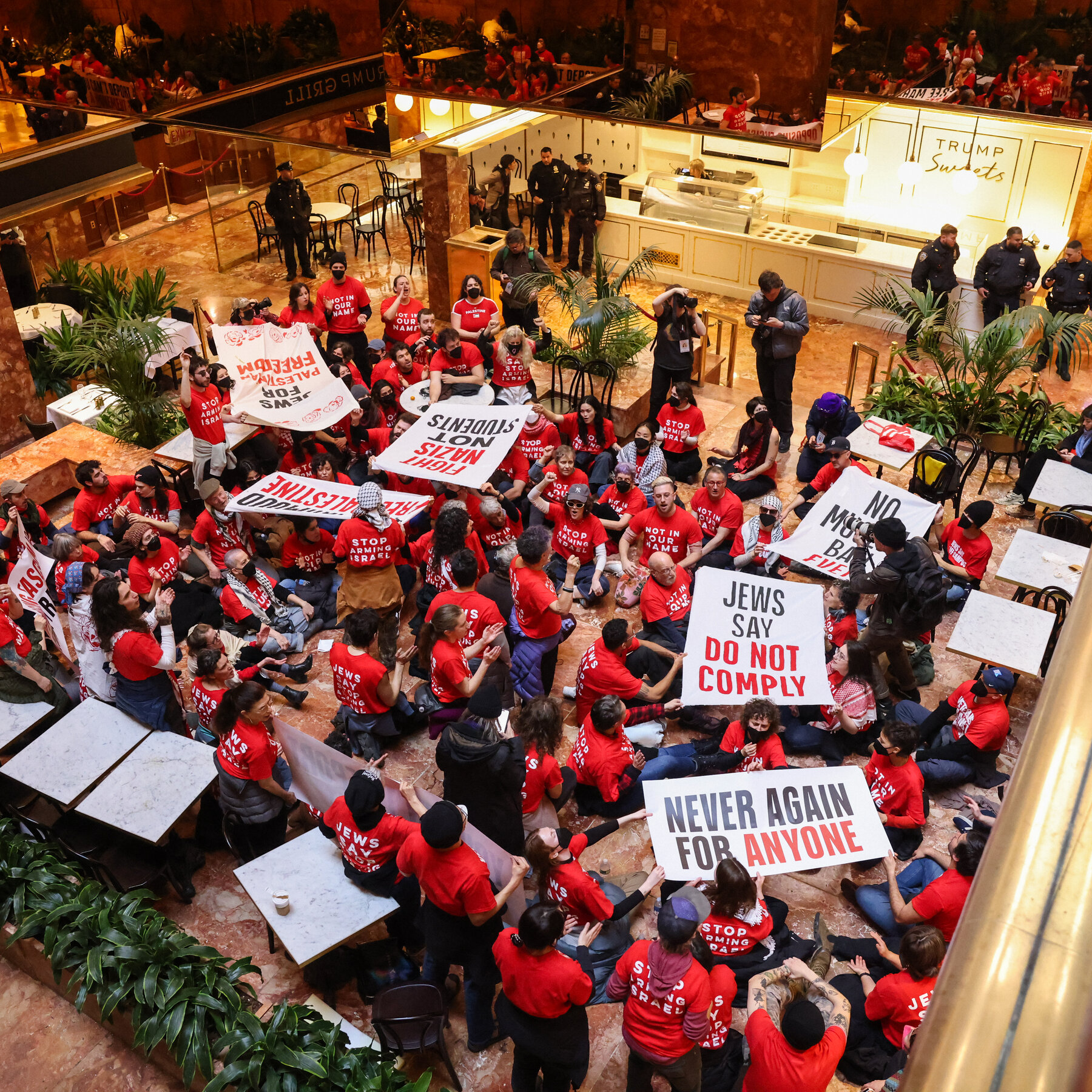 Protesters Back Khalil at Trump Tower: ‘Fight Nazis, Not Students’